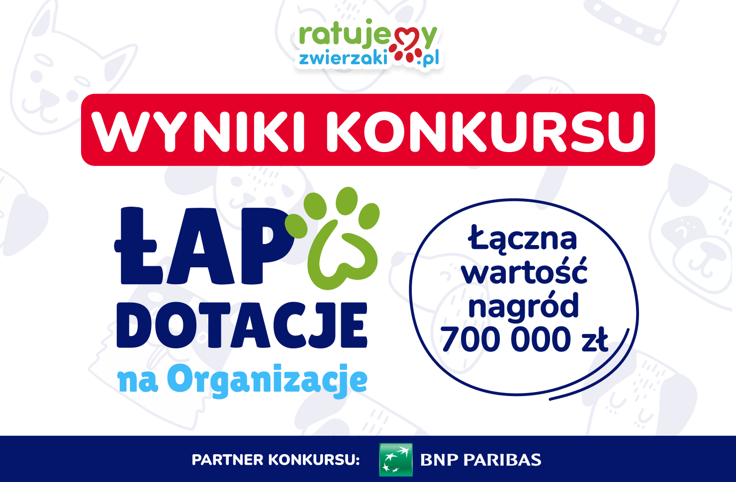 Ogłoszenie wyników konkursu "Łap Dotacje na Organizacje"